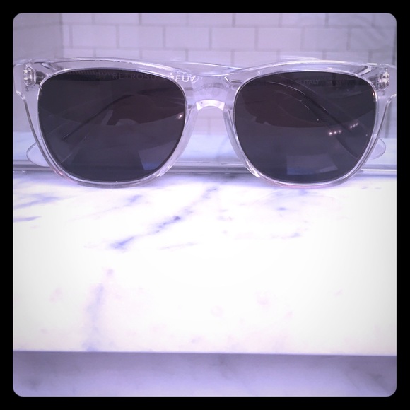 Super by RetroSuperFuture Clear Sunglasses