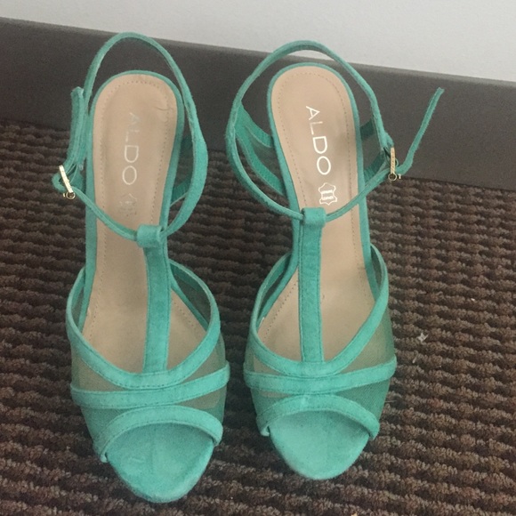 Aldo Mint green heels - Picture 2 of 4