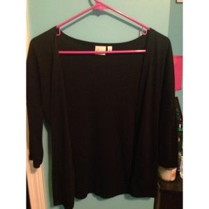 Kids large black cardigan