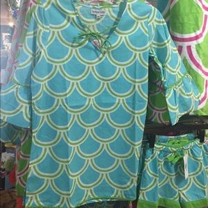 Kids Pool cover up tunic.