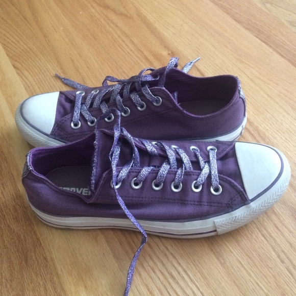 Purple Converse