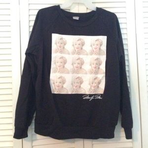 Marilyn Monroe crew sweatshirt