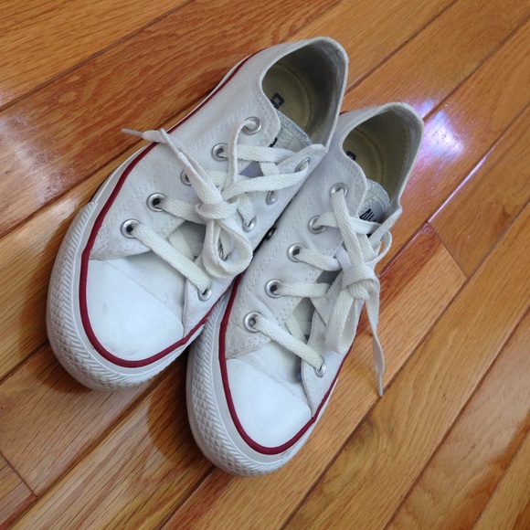 Low Top White Converse