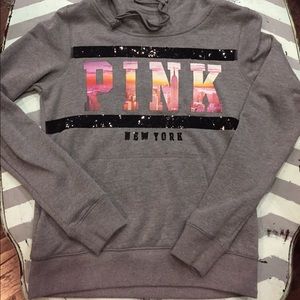 Victoria's Secret pink bling hoodie