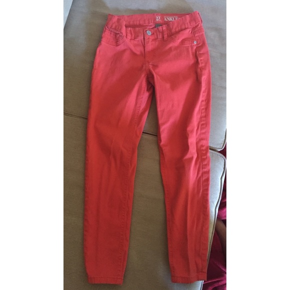 Coral jeggings