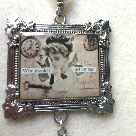 🌀SALE🌀Victorian "Why Should I Act My Age" - Picture 2 of 2