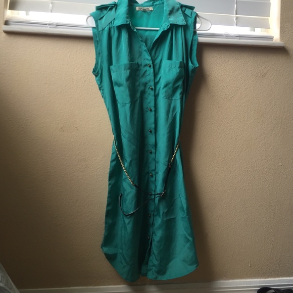 Cute button up dress