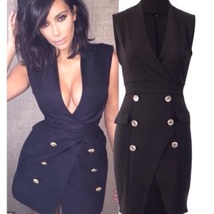 Black Blazer Dress