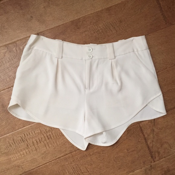 Alice & Olivia Butterfly Silk Short