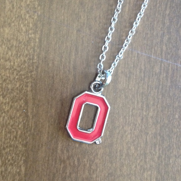 Ohio state necklace