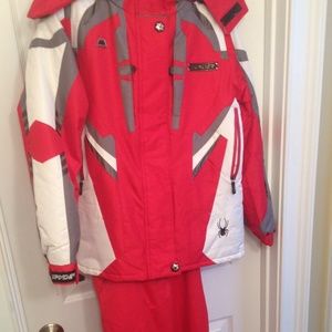 Spider snow jacket and matching pants