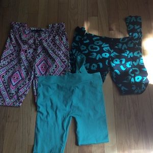 Bundle of leggings!