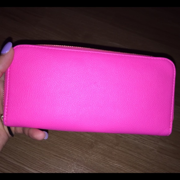 Hot Pink Wallet