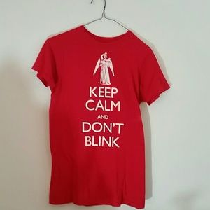 Doctor Who weeping angels tshirt