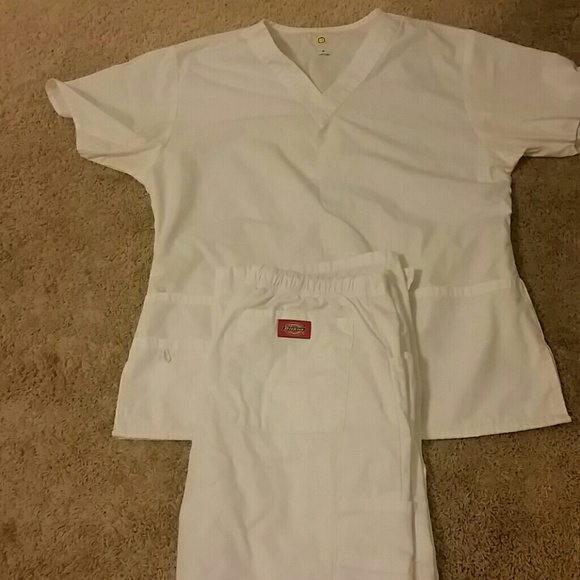 Scrubs, white