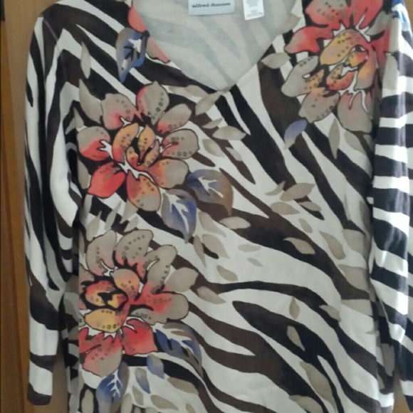 Alfred Dunner NWT knit top XL