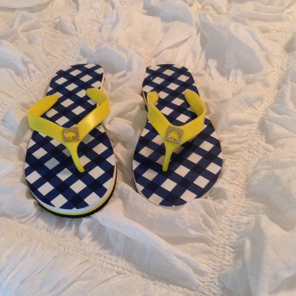 Kate Spade flip flops.