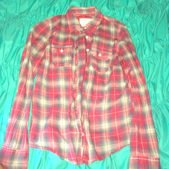 Plaid button up