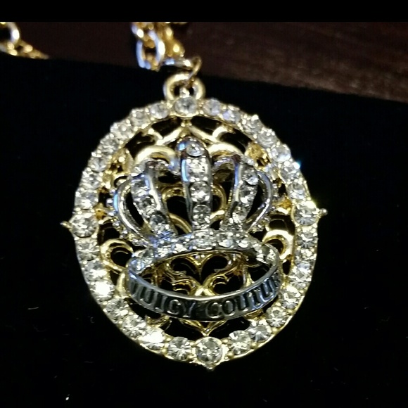Juicy Crown necklace adjustable  (gold)