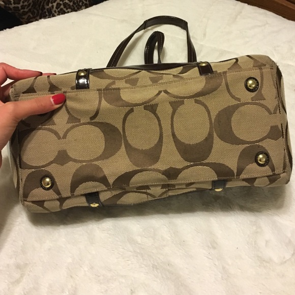 authentic brown coach