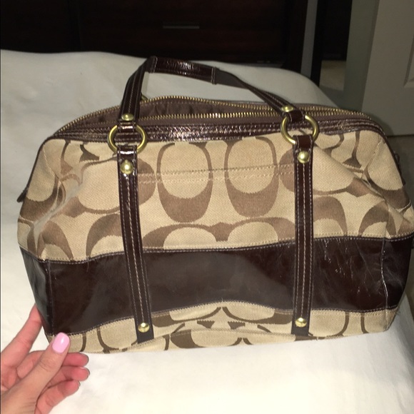 Vintage Brown Coach Bag👜 - Picture 3 of 4