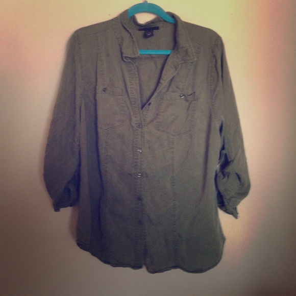 Army green jacket