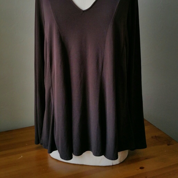 Liz Lange Maternity Brown Top - Picture 4 of 4