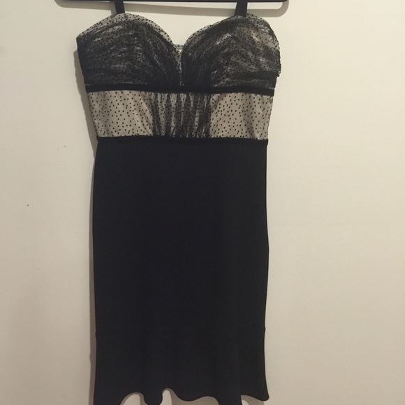 Cynthia Rowley elegant black dress.