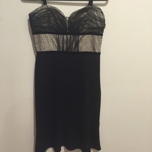 Cynthia Rowley elegant black dress.