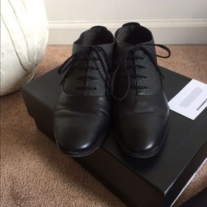Alexander Wang Pebbled Leather Oxfords