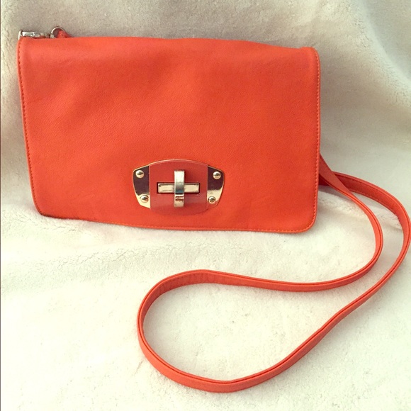 Handbags - Beautiful Orange Crossbody Purse