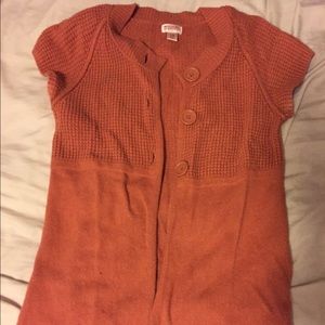 Short-sleeved cardigan