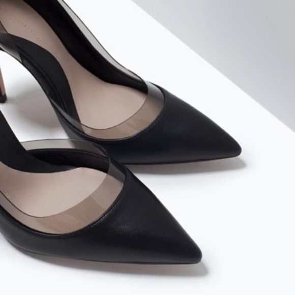 ZARA Vinyl Court Shoe - Picture 2 of 4