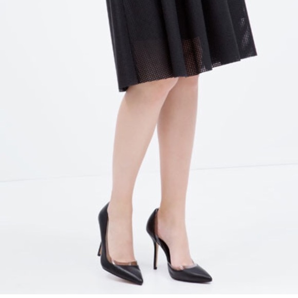 ZARA Vinyl Court Shoe - Picture 4 of 4