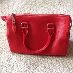 Justfab red Laurent purse