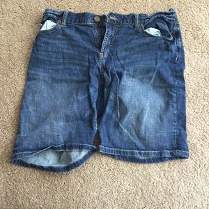 Denim Boyfriend Shorts