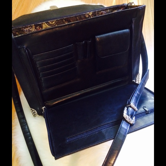 Leather Briefcase. 💟💟REDUCED💟💟 - Picture 2 of 4