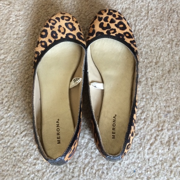 Merona Shoes - Leopard print flats