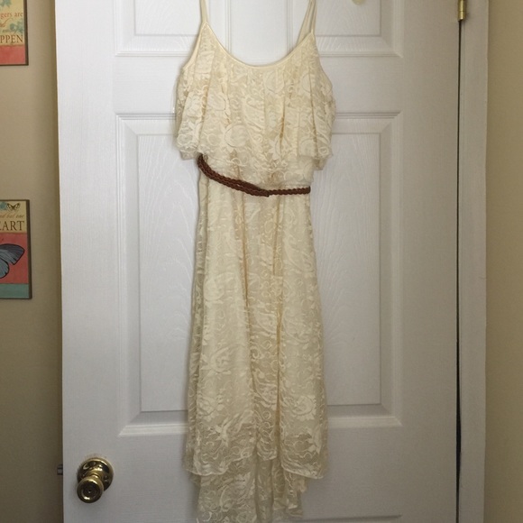 lilyRose lace hi-low dress - Picture 1 of 3