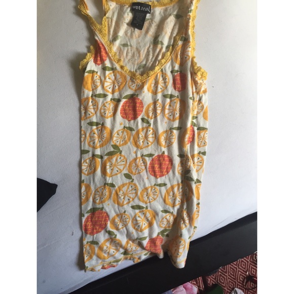 Fruit theme tank top