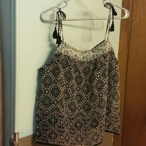 Cute flowy crochet top