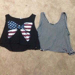 TRADED- Crop top bundle! (Only worn to try on)