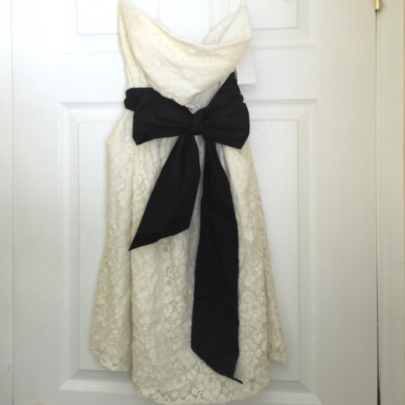 NWT Lace strapless dress