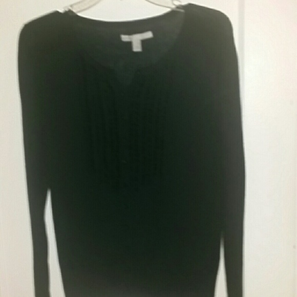 Black  cardigan sweater