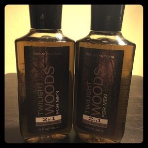 BBW 2 in 1 hair + shower gel for men