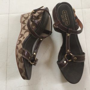 Coach brand sandals