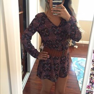 Long sleeve romper