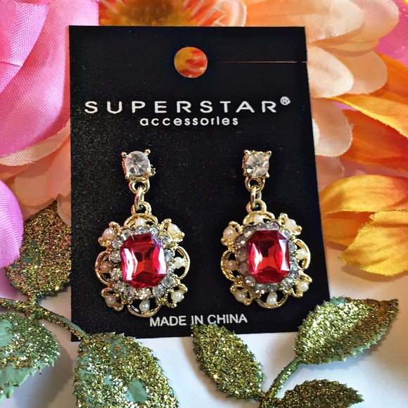 ❗️🚫SOLD❗️Sunset Radiance Earrings - Picture 2 of 4