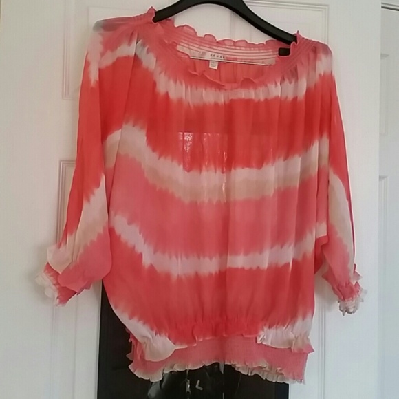 Semi sheer top