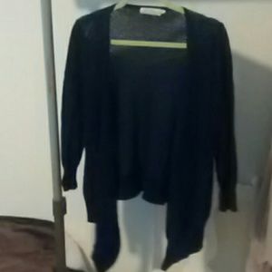 Black cardigan